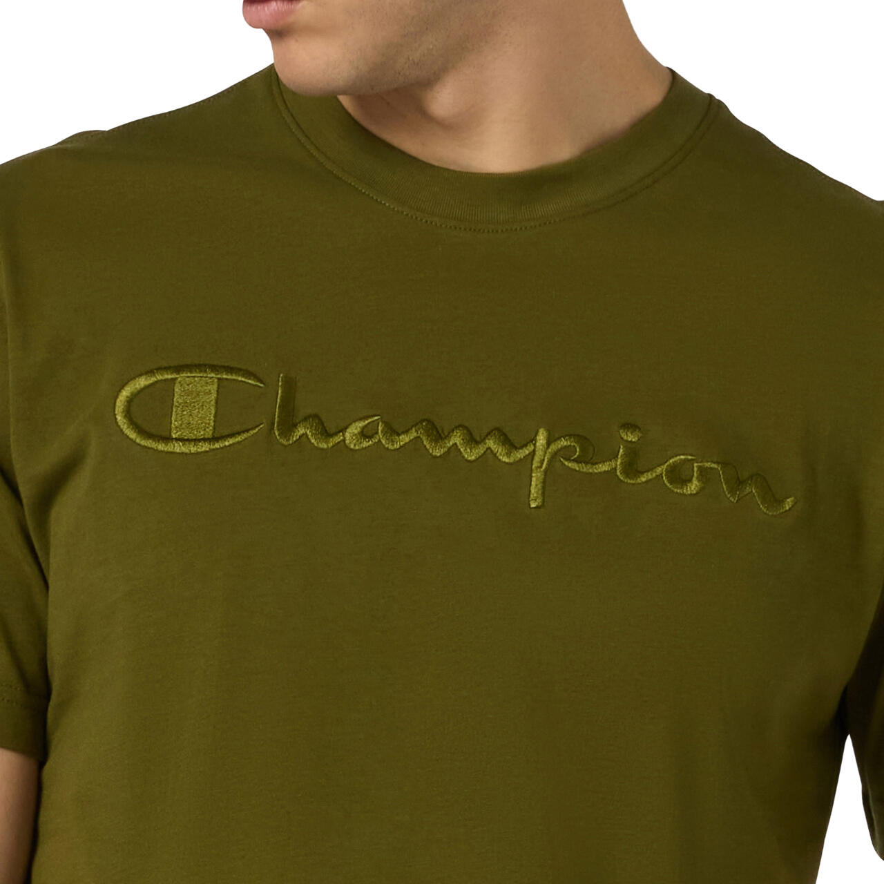 Champion SS T-Shirt für Herren - kurzärmelig, Standardlänge 4/6