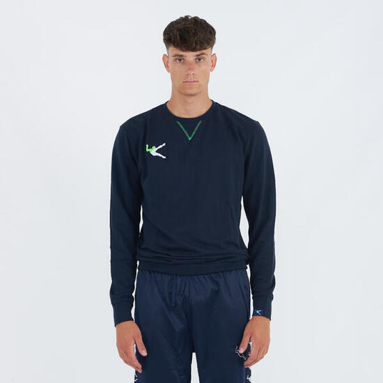 Bluza bawełniana Napix z okrągłym dekoltem