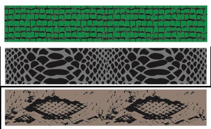 Gamma Übergriffband Reptile 3er-Pack 3/3