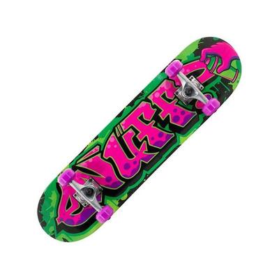 Enuff graffiti ii 7.75"x31.5" groen/paars skateboard