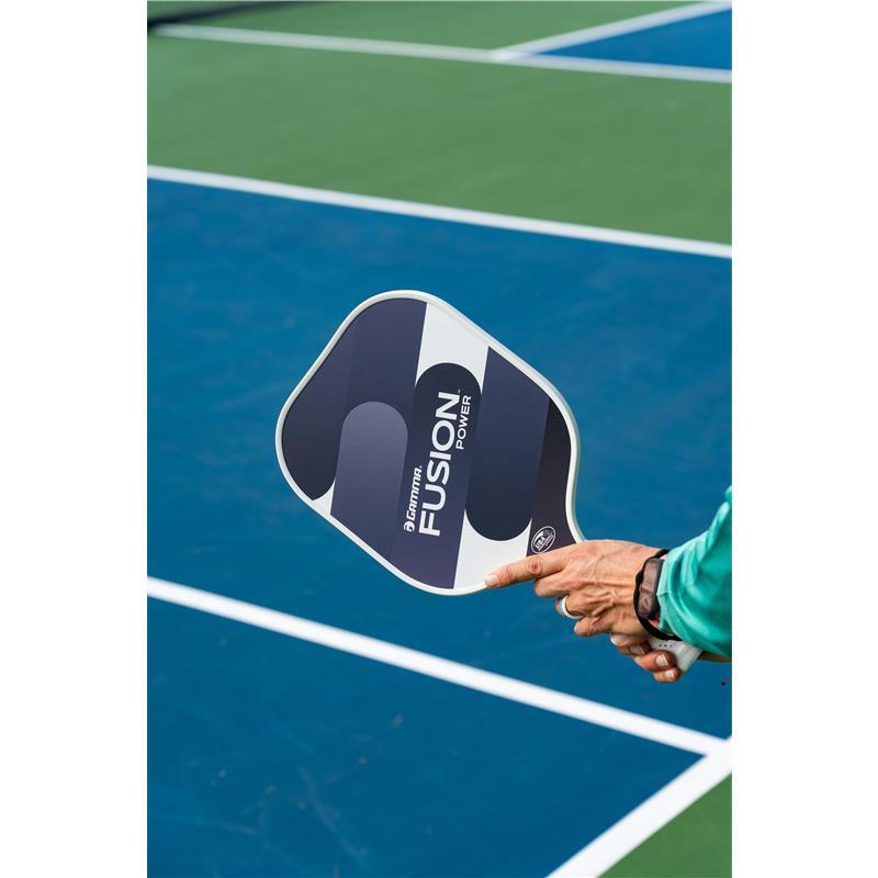 Gamma Pickleball Paddle Fusion Power - Schwarz 3/4