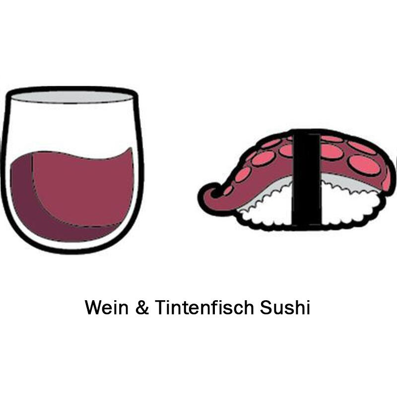 Gamma Vibrationsdämpfer String Things Wein/Tintenfisch Sushi 1/3