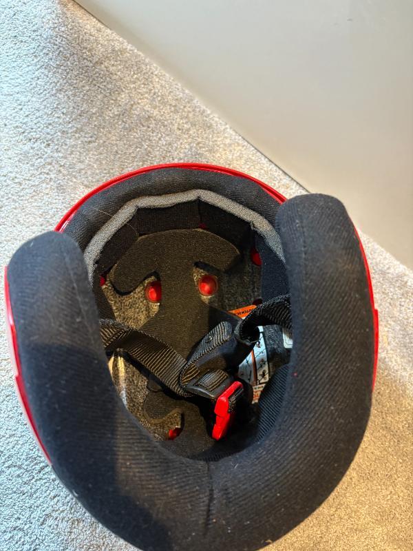 Tussen Particulieren - Rode kinderskihelm maat 48-52 cm 4/4