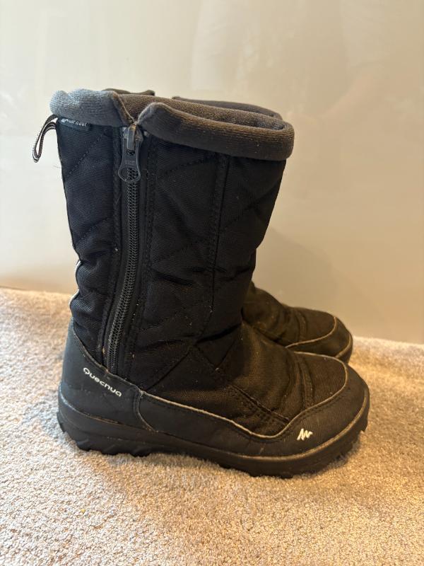 Entre Particuliers - Bottes après-ski noires pointure 33 3/4