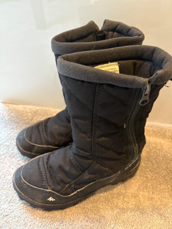 Entre Particuliers - Bottes après-ski noires pointure 33 2/4