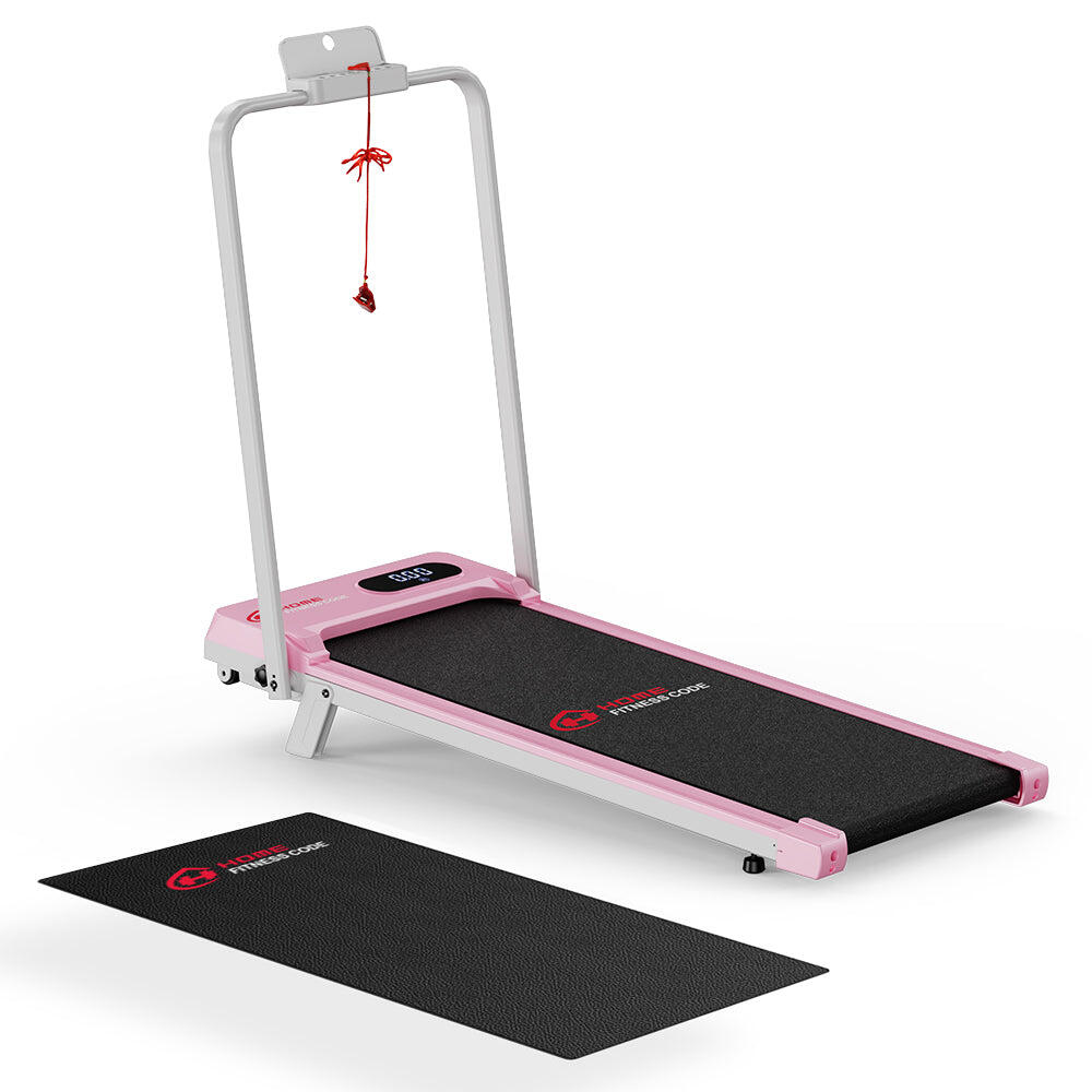 Foldable Walking Pad 1–6km/h with 5% Manual Incline