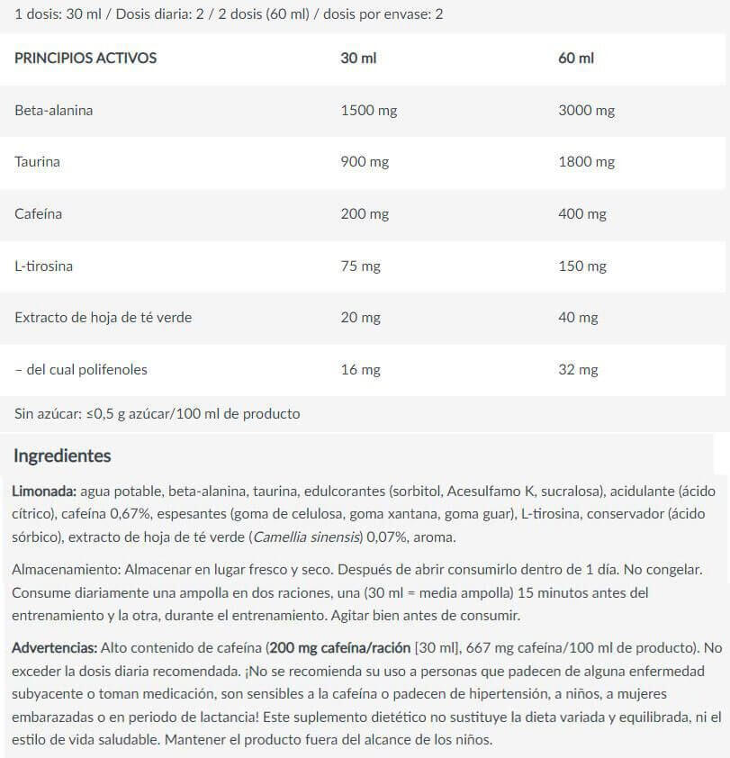 Black Blood Shot - 60ml Limonada Biotech USA 4/4