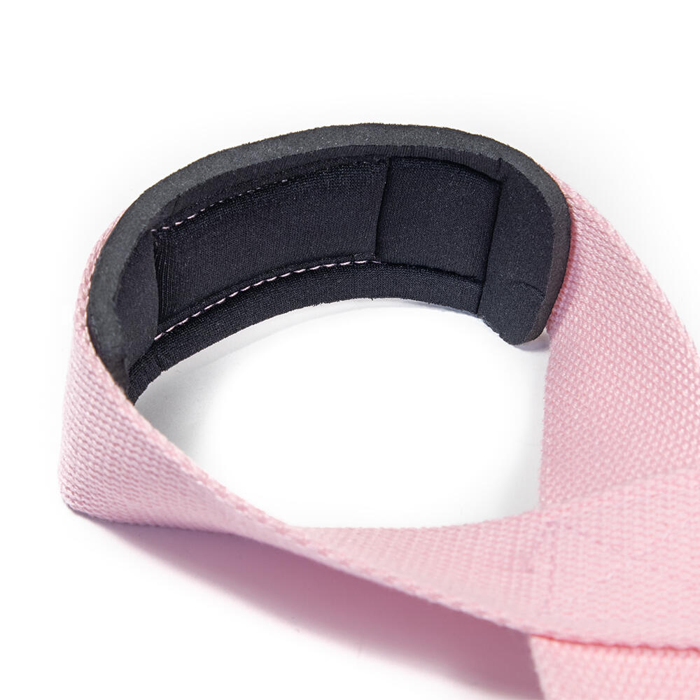 Straps de musculação. Correias de elevação RL GRIPS rosas em forma de 8 6/7