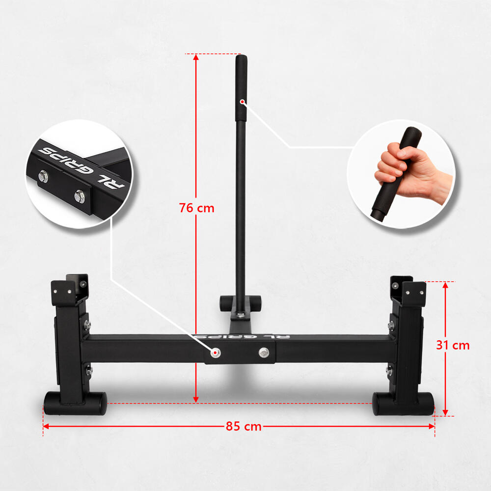 Elevador de barra para peso morto RL Grips Deadlift Bar Jack 4/7