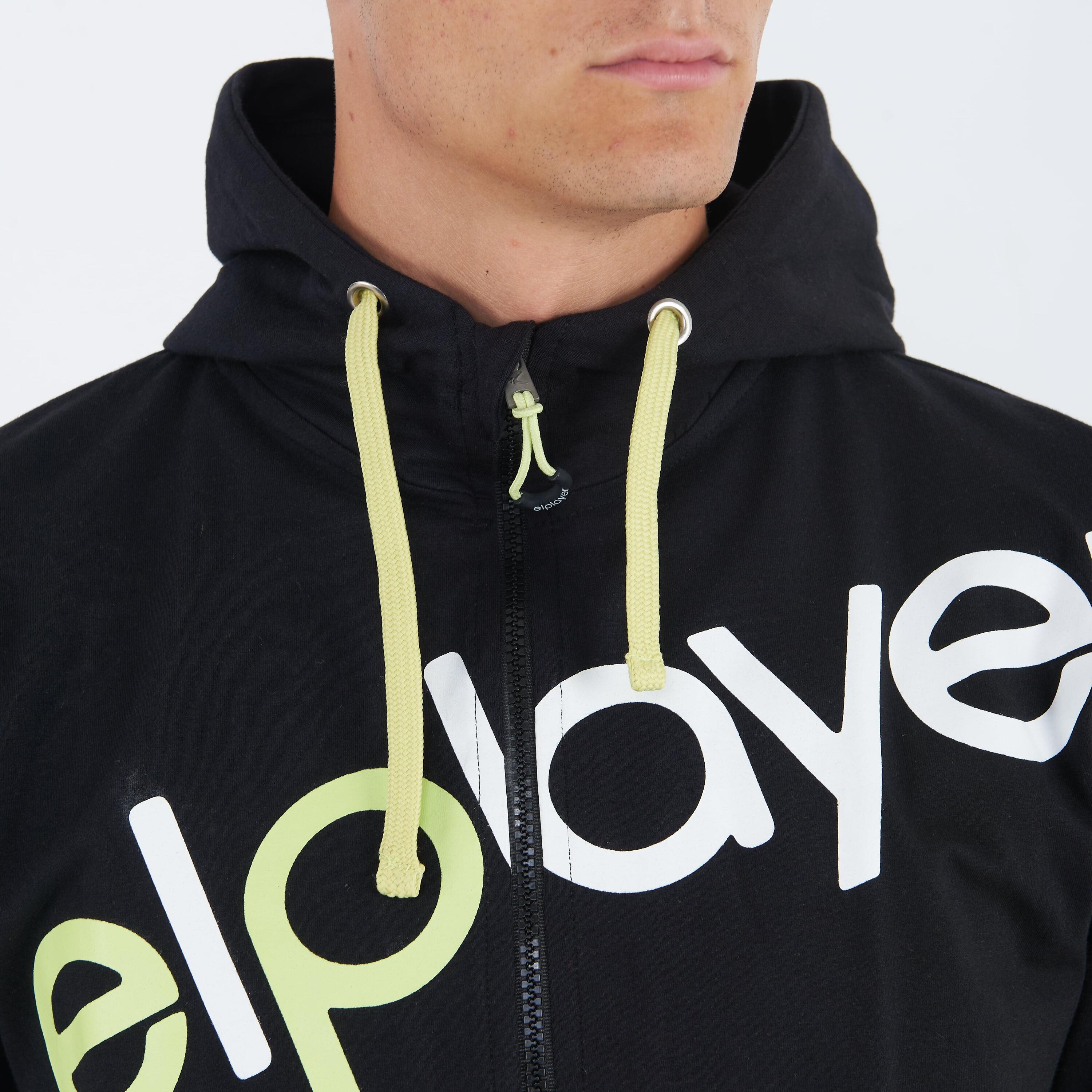 Felpa in jersey con zip e cappuccio Profeo 3/6