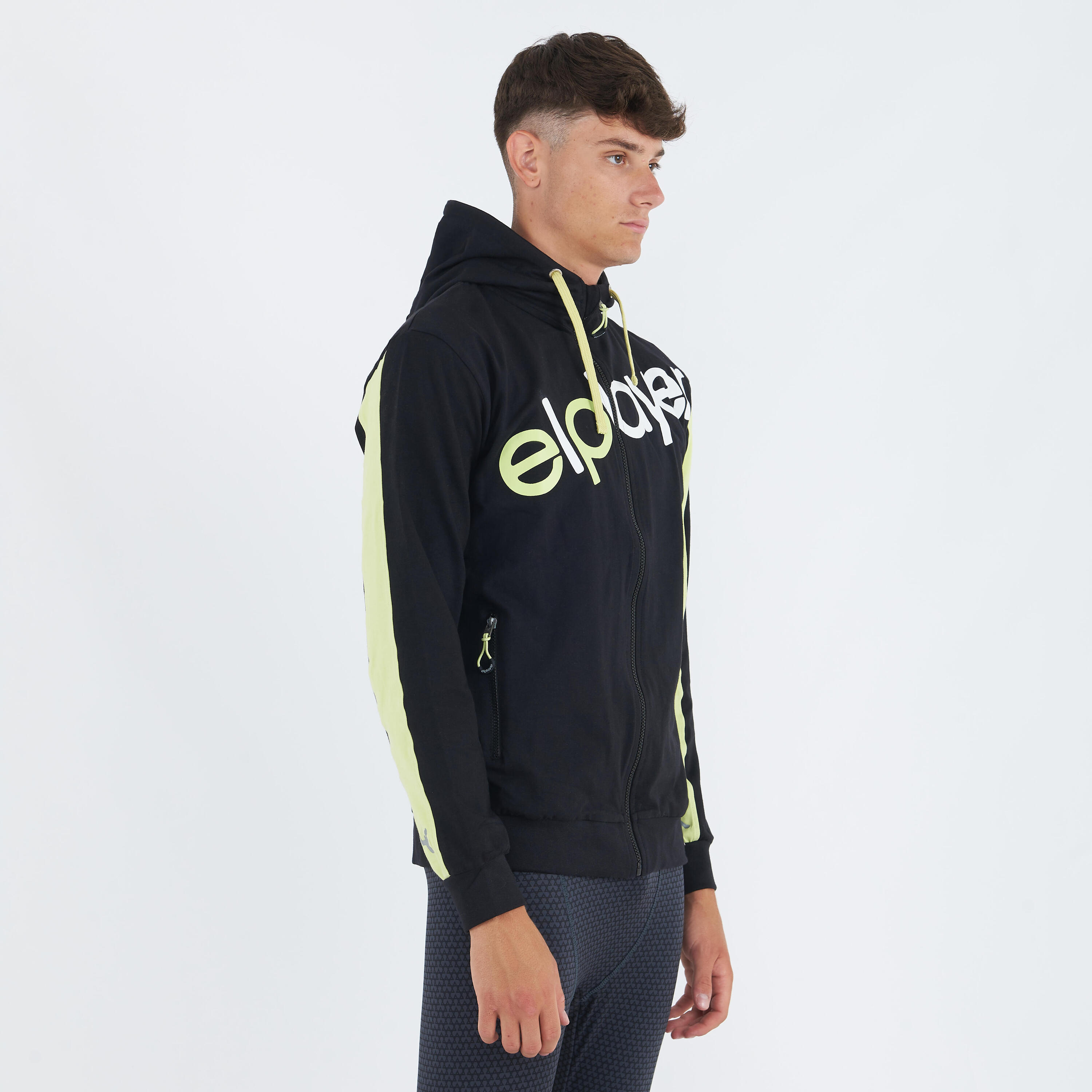 Felpa in jersey con zip e cappuccio Profeo 5/6