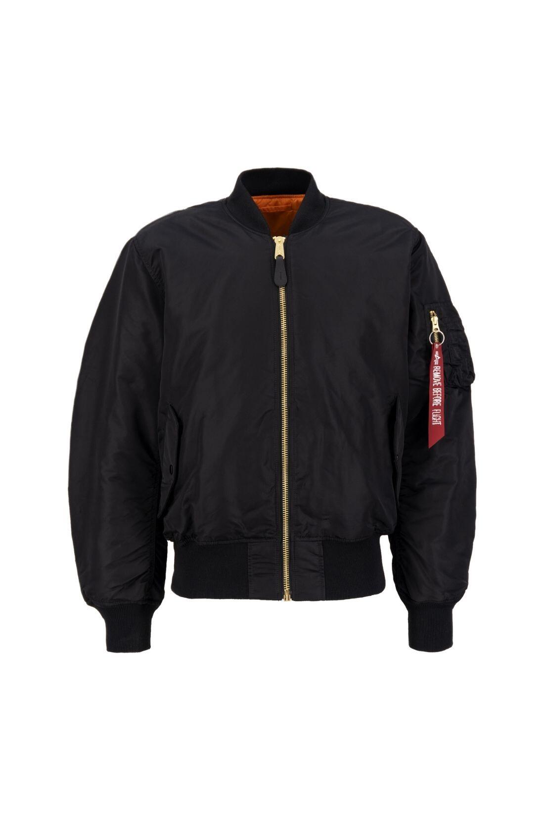 Veste Alpha Industries Modèle Ma-1 (heritage) Couleur Noir 6/6