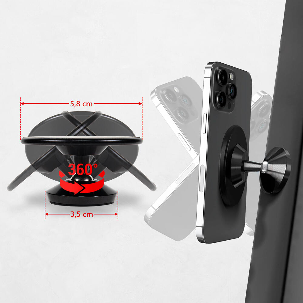 Suporte magnético para telemóvel compatível com Magsafe RL Grips 5/6