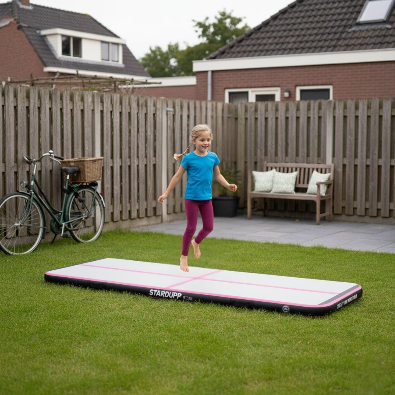 Stardupp Flow Airtrack 3Mx10cm SD-235 rosa 2/4