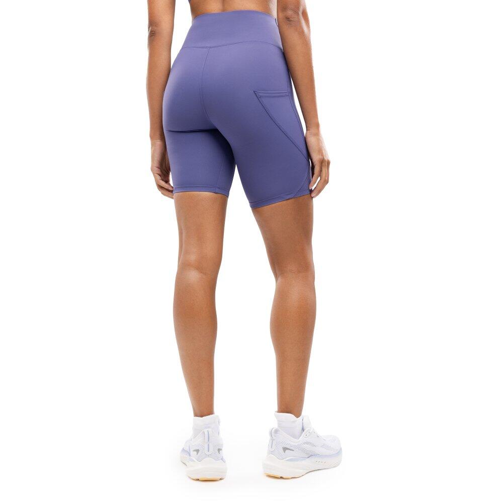 Mallas running cortas mujer fitness Thames Blue Azul 2/7