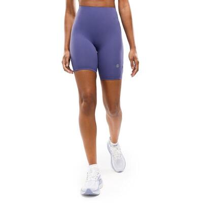 Pantaloncini aderenti da corsa da donna Fitness Thames Blue Blu