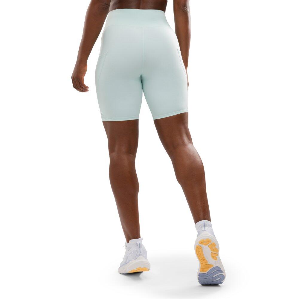 Mallas running cortas mujer fitness Thames Mint Verde 2/7