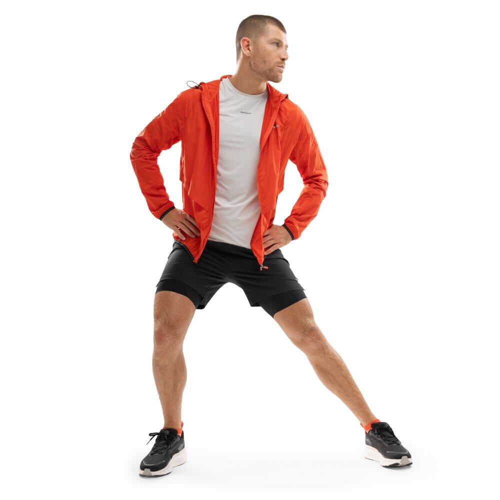 Men Fitness 's 2-in-1 running shorts Admix Black Black 3/7