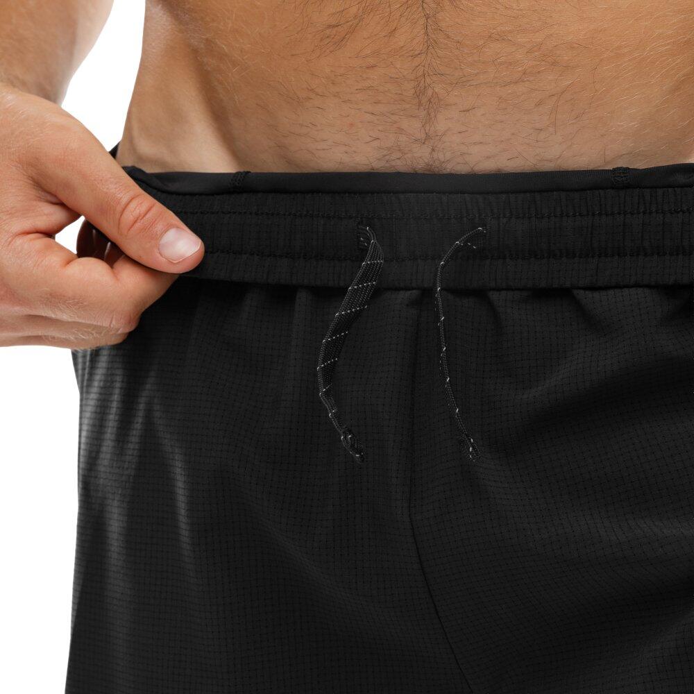 Men Fitness 's 2-in-1 running shorts Admix Black Black 4/7