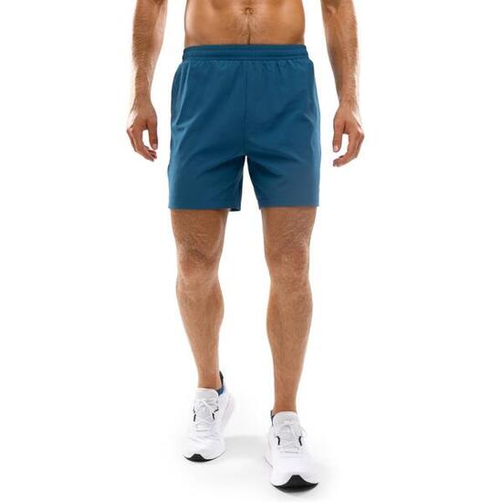Herren Fitness 2in1-laufshorts Admix Blue Blau