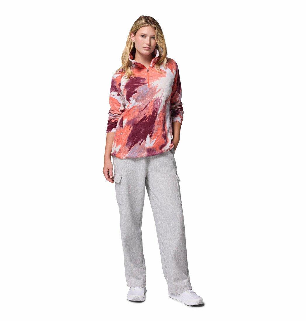 Fleecevesten Truien Dames - COLUMBIA Glacial™ IV Print 1/2 Zip - Zing 5/6