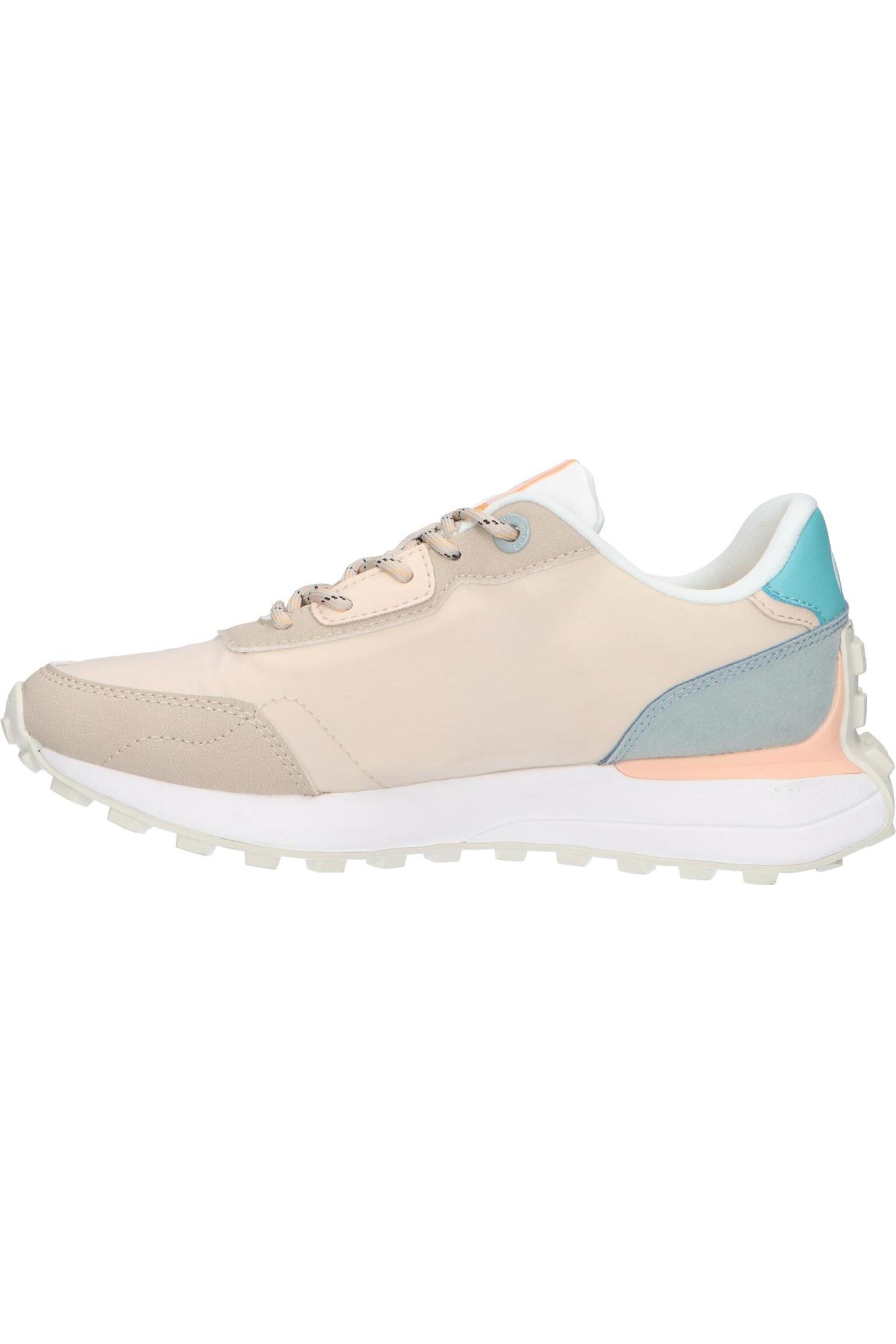 Baskets basses femme - Marche sportive - À lacets - MTNG 60779 - Beige 4/6