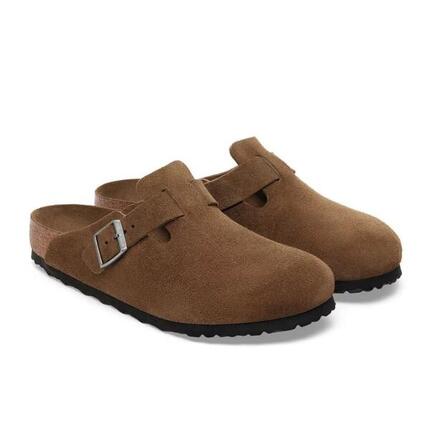 Zuecos Hombre Birkenstock Boston Marrón