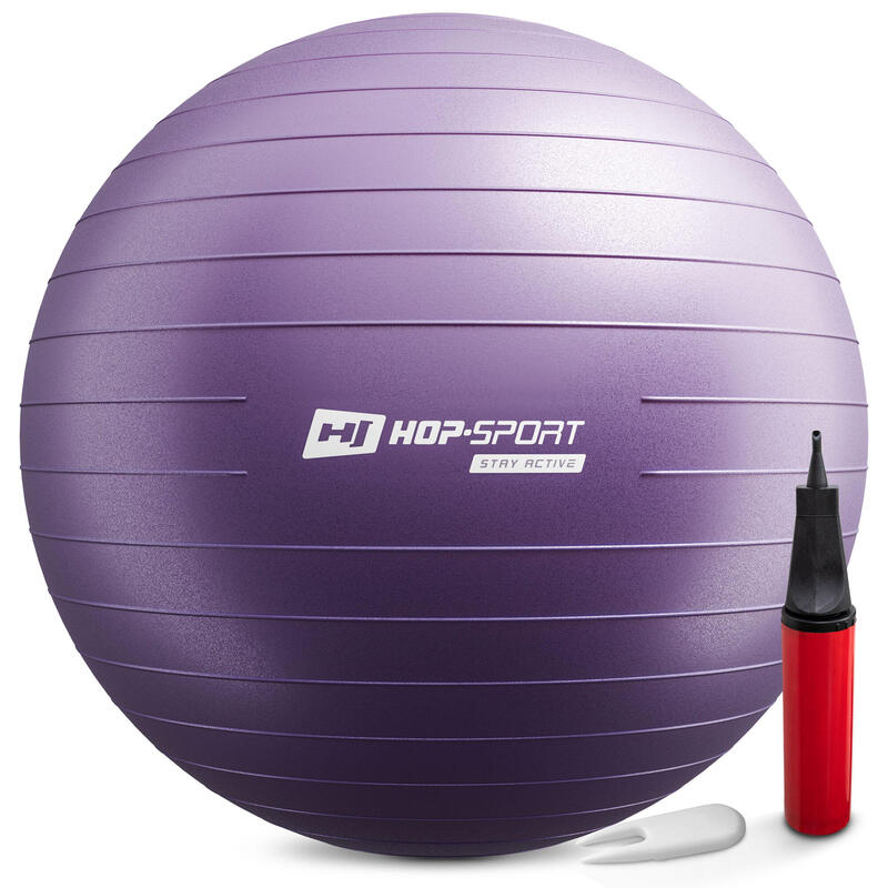 Piłka fitness 75cm z pompką Hop-Sport