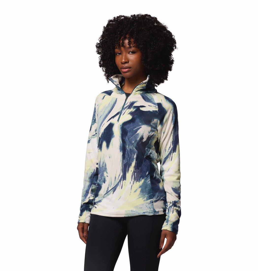 Polaires Et Pulls Femme - COLUMBIA Glacial™ IV Print 1/2 Zip - Everblue Snowfl 2/6