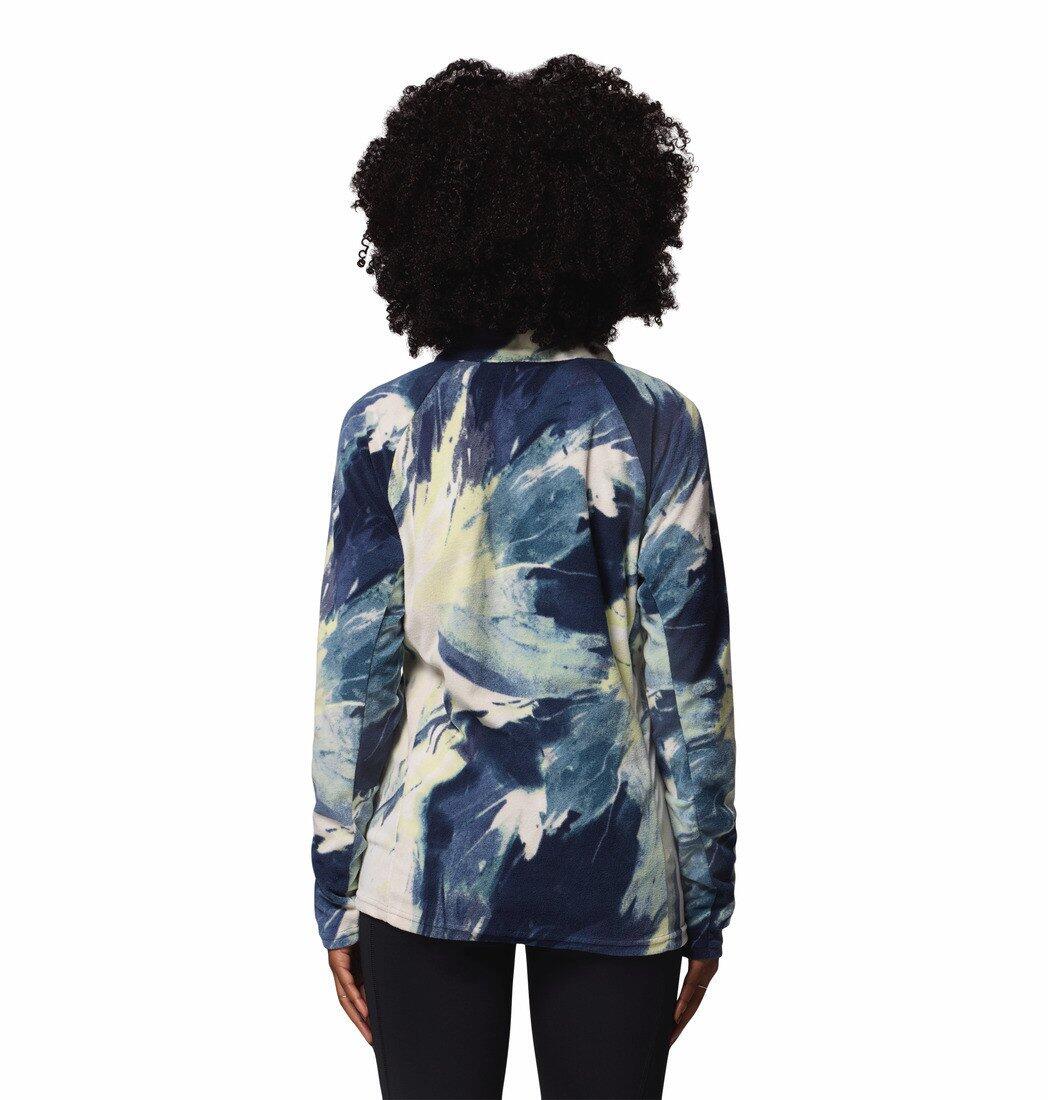 Polaires Et Pulls Femme - COLUMBIA Glacial™ IV Print 1/2 Zip - Everblue Snowfl 4/6