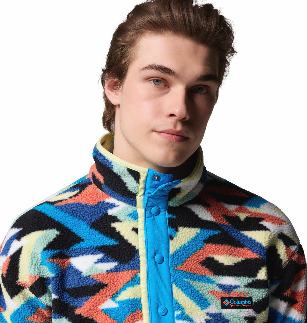 Chaqueta polar Montaña Hombre - COLUMBIA Helvetia™ II Printed Half Snap Fleece 3/6