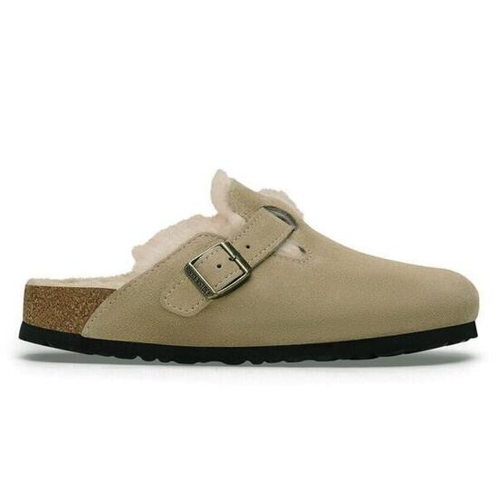 Zuecos Mujer Birkenstock Boston Marrón