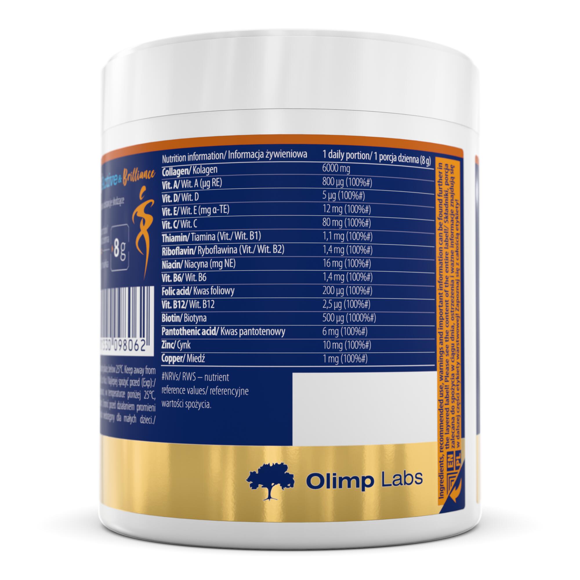 Kolagen Olimp Collagen 6000 Active&Brilliance - 240 g - Aloe-lychee 3/3