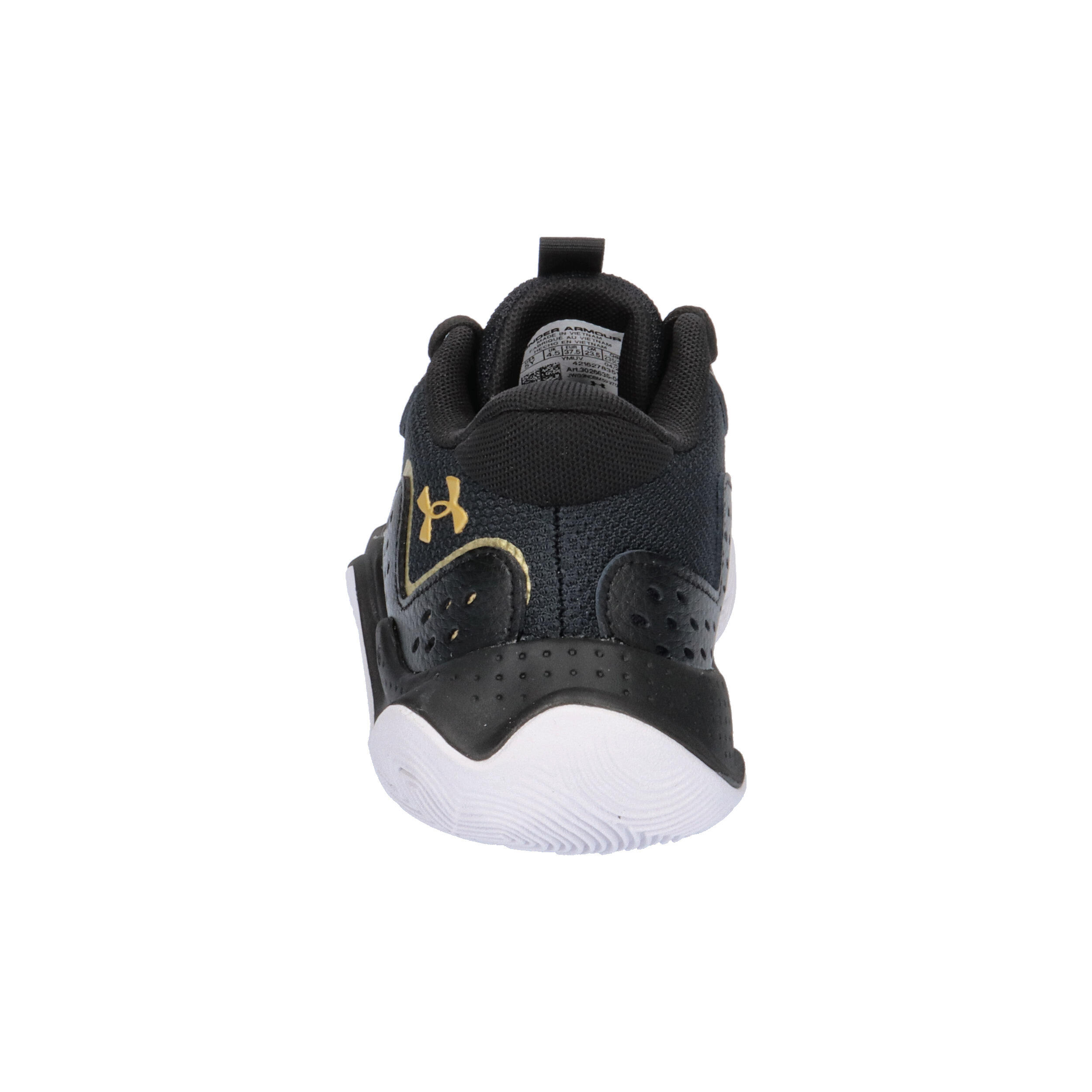 Scarpe da Basket Unisex Under Armour Jet 23 Nere/Oro 13/15
