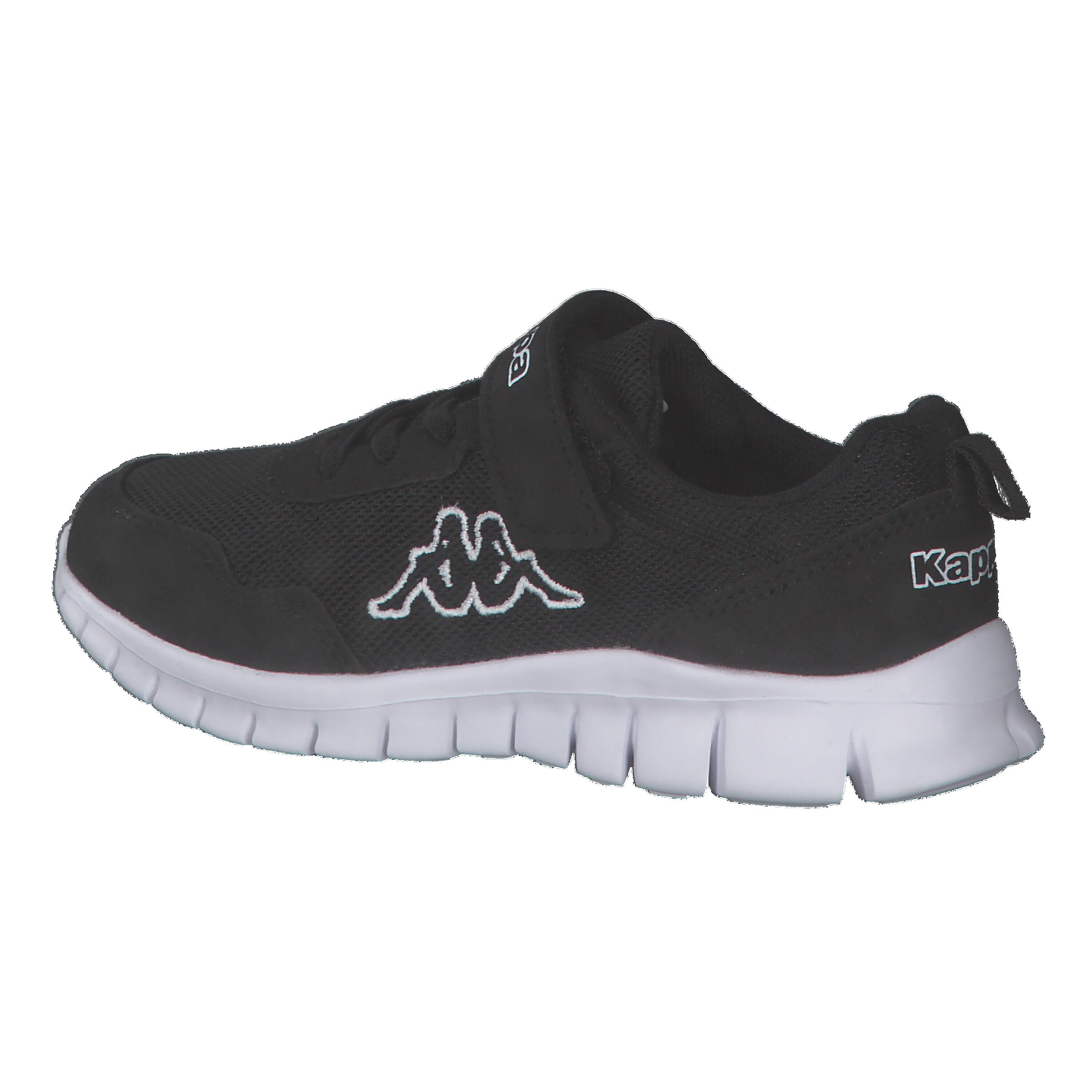Kappa Unisex Kinder Sneaker Turnschuh 260982K 1110 Black/white 11/15