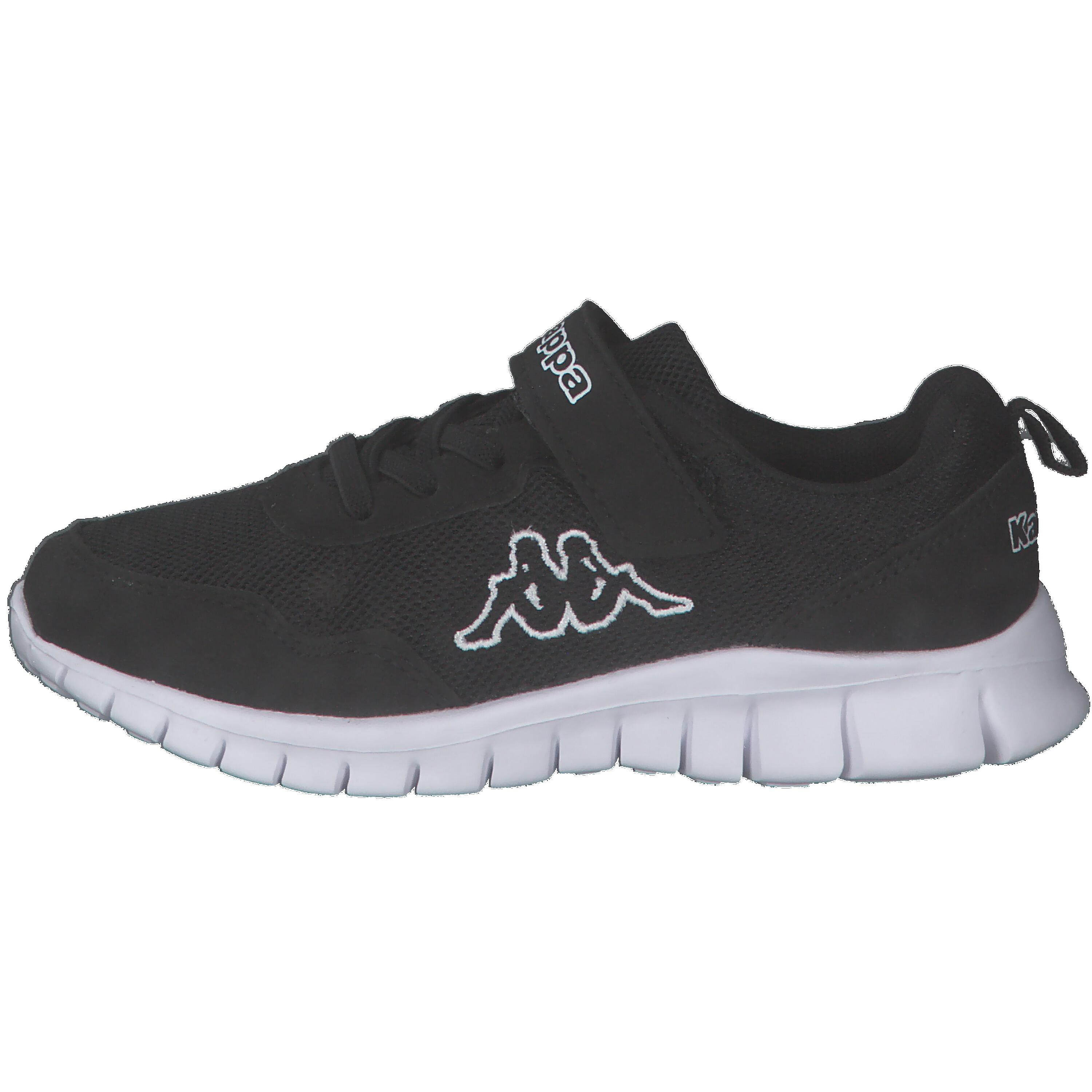 Kappa Unisex Kinder Sneaker Turnschuh 260982K 1110 Black/white 10/15