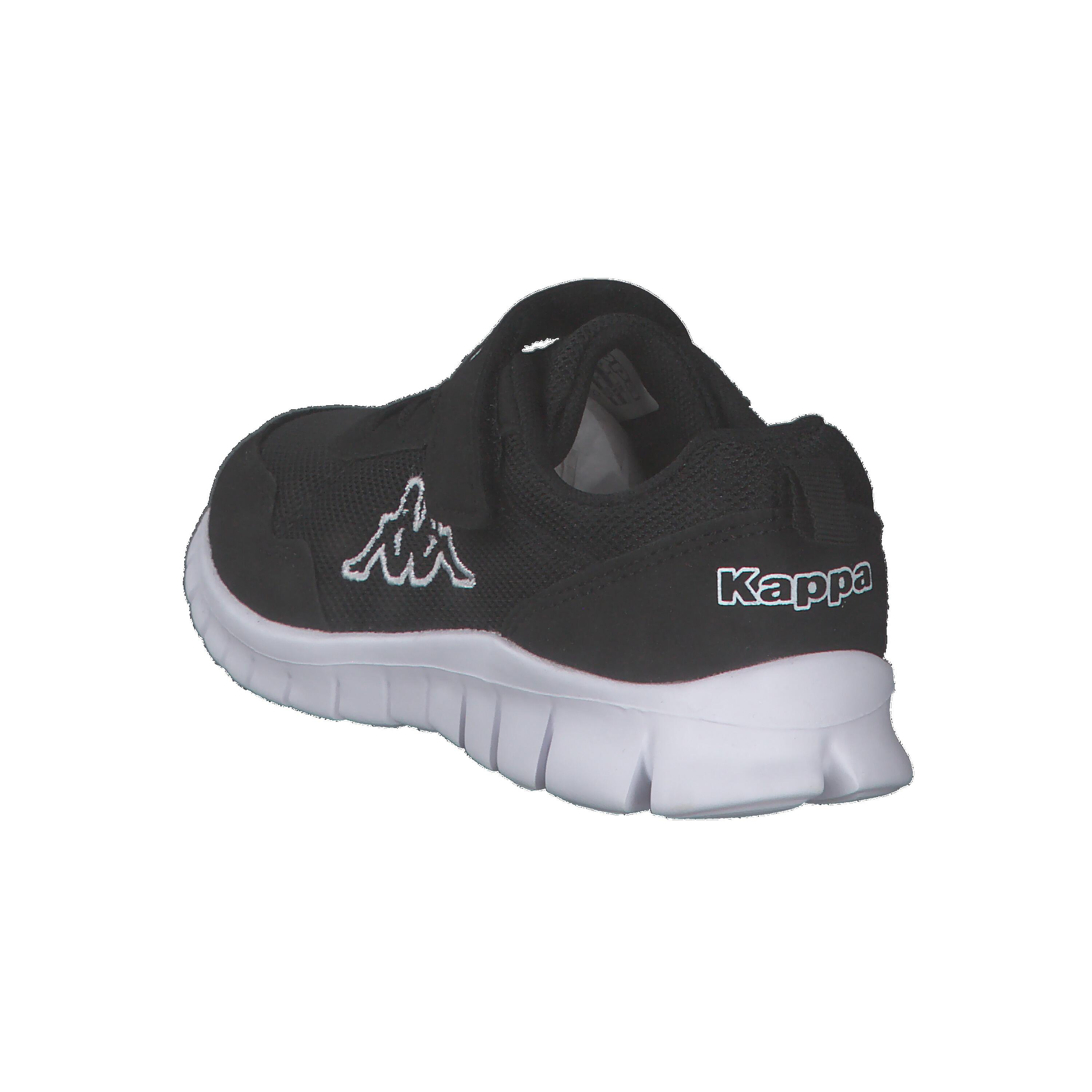 Kappa Unisex Kinder Sneaker Turnschuh 260982K 1110 Black/white 12/15