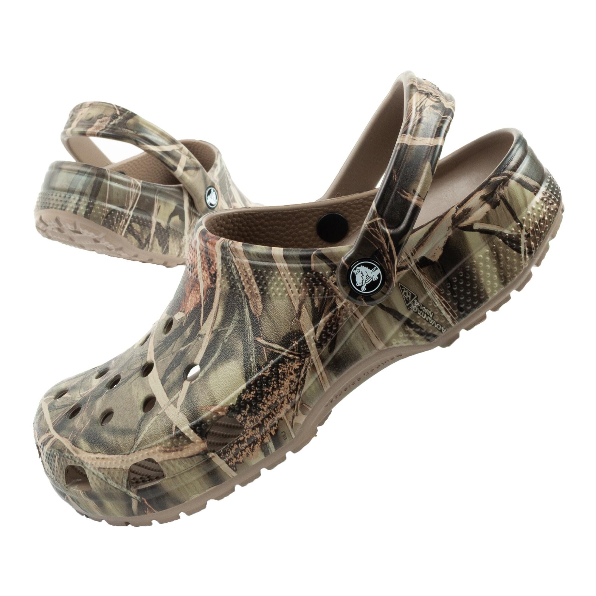 Crocs - Sandales Clogs Pour Hommes Crocs Classic - Sabots - Marron|vert - Decathlon