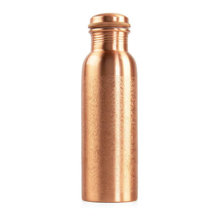 Miedziana butelka na wodę Bodhi 800ml - Ornaments