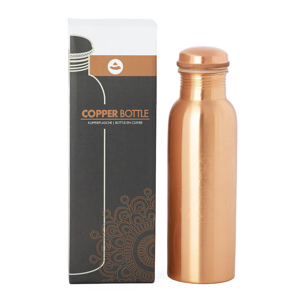 Botella de agua de cobre Bodhi de 800 ml - Adornos 4/6