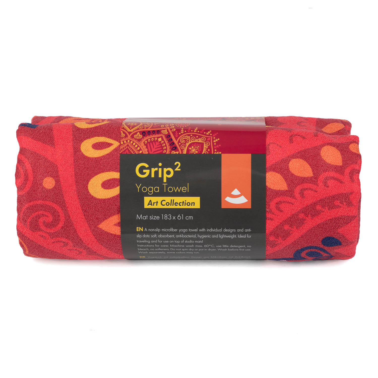 Rode Mandala GRIP yogahanddoek, 183 x 61 cm 4/4