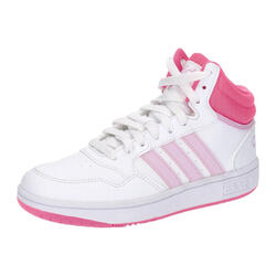 Chaussures Hommes Adidas Hoops 3.0 blanc