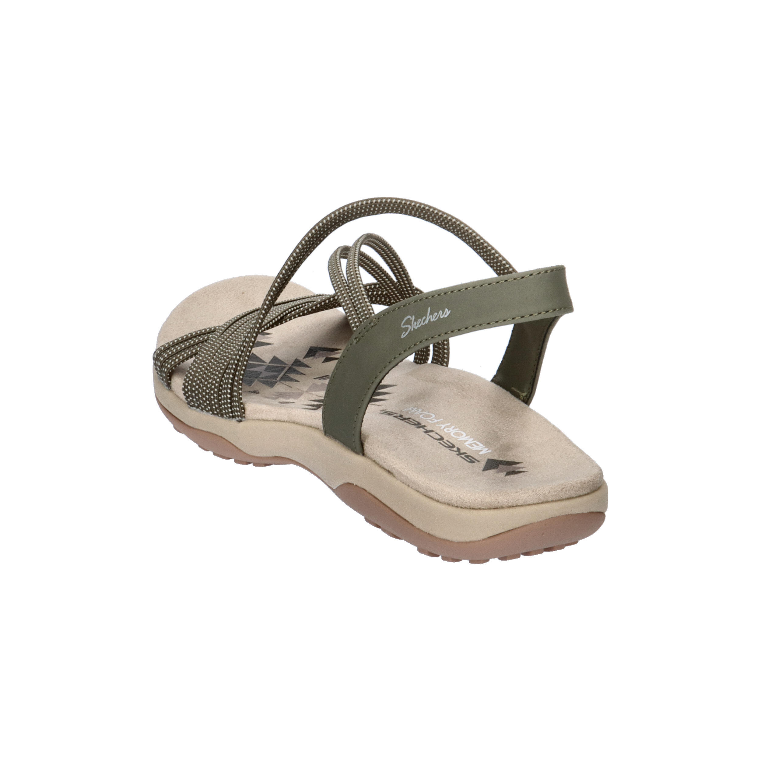 Skechers Damen Sandalen Reggae Slim -  Turn it up 163117 4/7