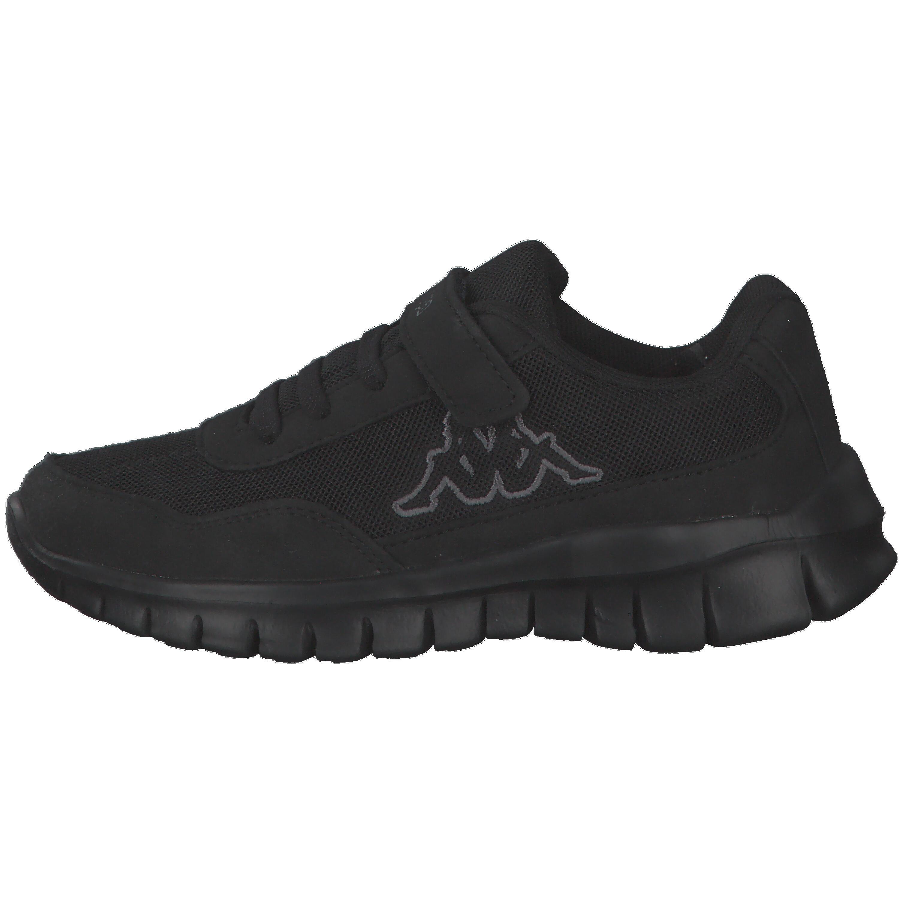 Kappa Unisex-Kinder Sneaker schwarz 260604K 10/15