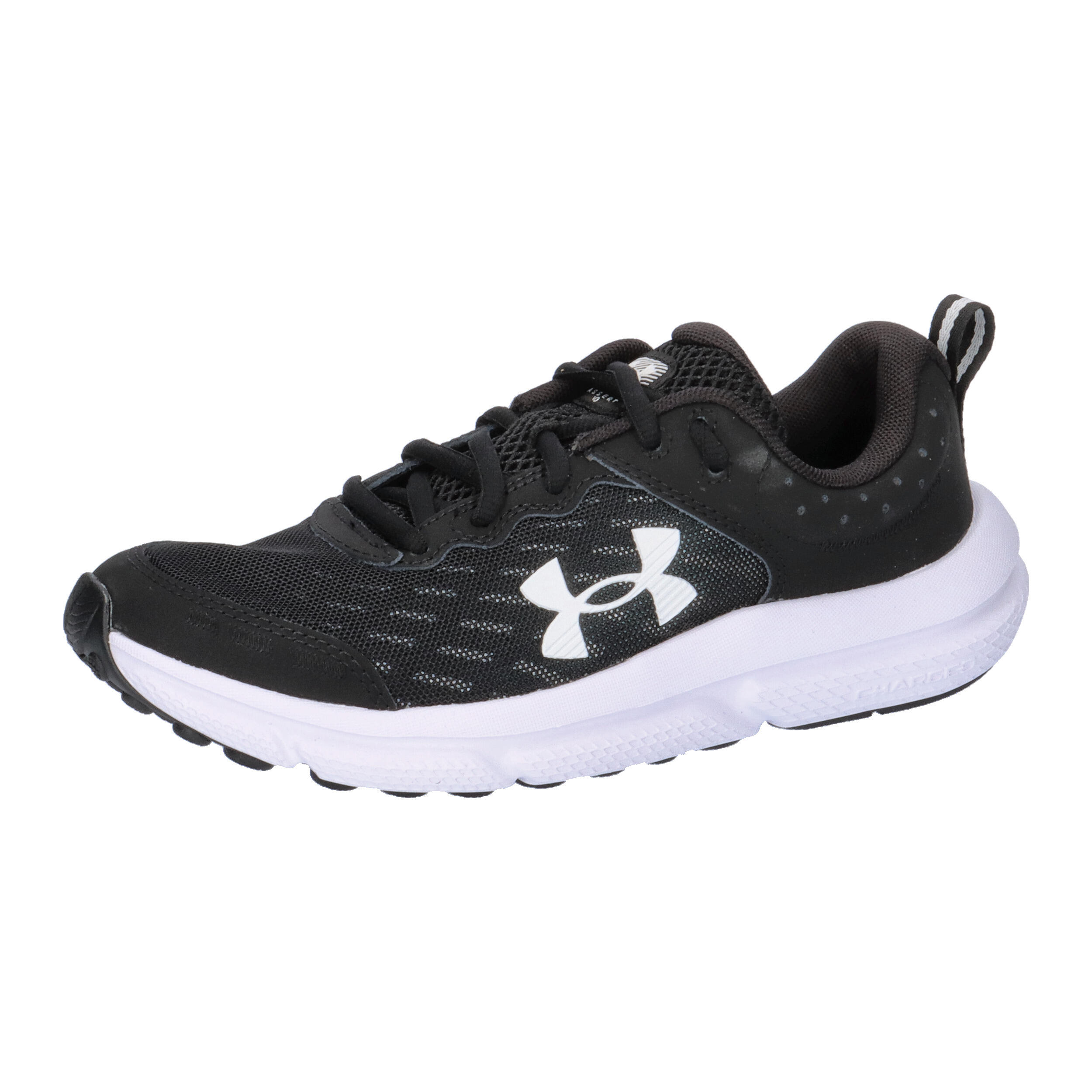 Under Armour - Chaussures De Running Enfant Under Armour Bgs Assert 10 - Chaussures De Sport - Blanc|noir - Decathlon