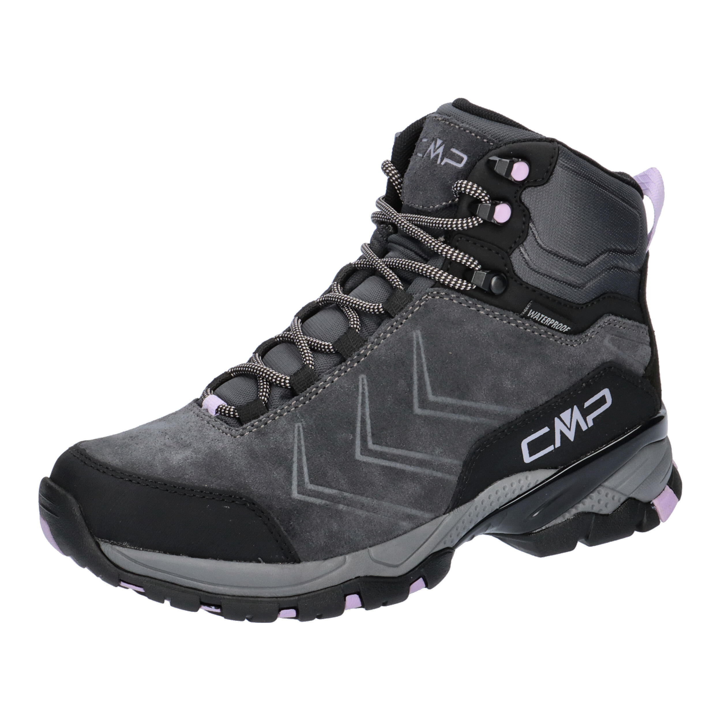Cmp - Chaussures De Randonnée Pour Femmes Cmp Melnick [3q18586 81up] - Chaussures De Sport - Gris|violet - Decathlon