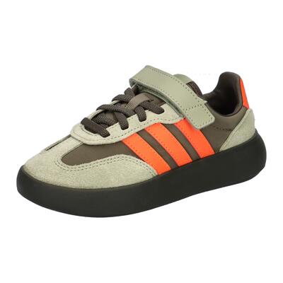 Adidas barreda decode jr groen-oranje kindersneaker.