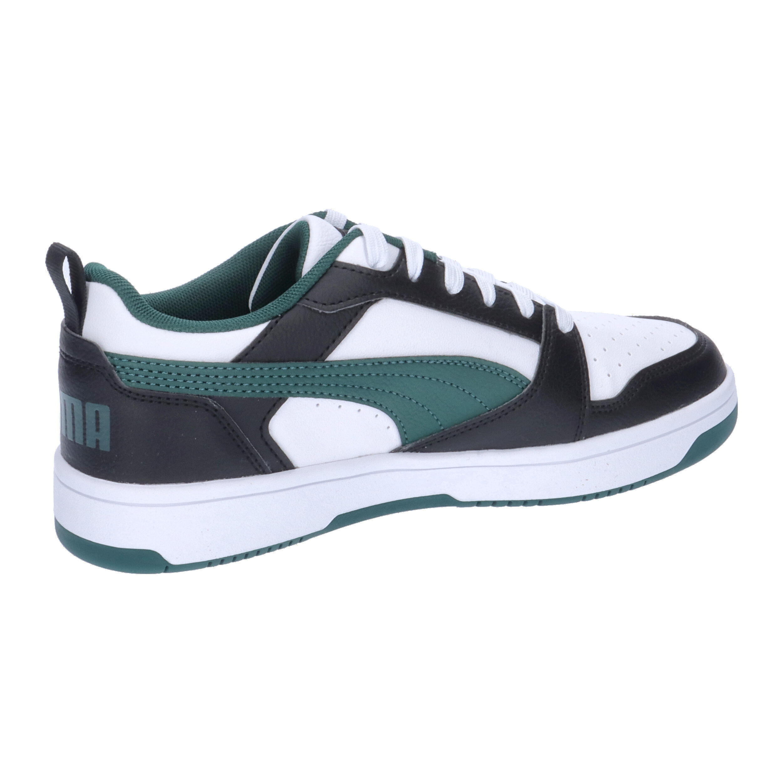 Puma - Rebound v6 bco/noir/vert 393833-15 7/7
