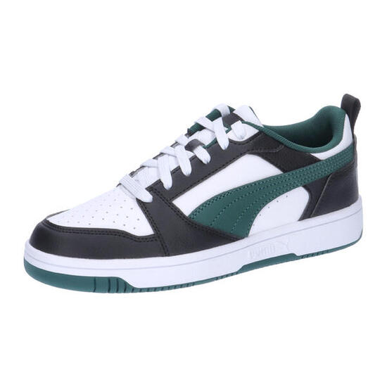 Puma - Rebound v6 bco/negro/verde 393833-15