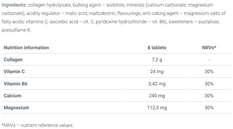 Collageen - Kolagen Activ Plus (80 Tabletten) 3/3